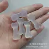 Novo Pingente de Fivela da Paz Tipo Gelo Calcedônia Branca Ágata Natural Jade Cavalo Pingente Venda por Atacado Transmissão ao Vivo Item Mais Vendido