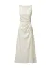 Vestido Ls Minimalista Elegante Ajustado para Mujer, Nuevo Estilo de Verano que Ceñe la Cintura Adelgazante Vestido Largo 60989