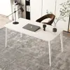 Mesa de computador, mesa de escrita simples, mesa de escritório, mesa moderna minimalista, mesa longa, mesa de estudo, mesa de jogos, mesa de escrita para casa