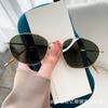 Gafas de Moda Transfronteriza Europeas y Americanas 2026 con Filtro de Luz Azul para Mujer, Montura de Metal de Alta Gama Ojo de Gato, Gafas sin Graduación