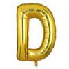 Globos de Papel de Aluminio de 16 pulgadas Versión Americana Dorado Letras Inglesas A-Z Números 0-9 Banner de Decoración para Fiesta de Cumpleaños Venta al por Mayor