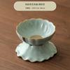 Accesorios para Juego de Té Bai Yun Fuga de Té Preparación de Té de Alta Calidad Todo Cerámica Agujeros Integrados Filtro Embudo Filtro de Residuo de Té