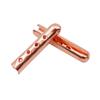 Accesorios para Zapatos Abiertos de Cuatro Agujeros de Aleación de Cobre Culokin Adecuados para Cordones de Ropa, Cordones de Zapatos, Cordones de Prendas, Cordones de Sombrero, Zuecos DIY