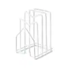 Estante Multifuncional para Guardar Utensilios de Cocina, Estante para Guardar Filtros de Agua, Estante para Tabla de Cortar de Hierro, Cuchillo de Cocina Tapa de Olla, Estante para Tabla de Cortar, Estante para Tapas de Ollas de Cocina