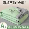 Colcha de Algodão Lavado Classe A para Ar Condicionado, Colcha Refrescante de Verão com Algodão de Xinjiang, Colcha Dupla Fina de Verão, Colcha Lavável à Máquina para Estudantes