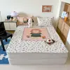 Xiangling Premium Lindo Estilo Ins Grande Dibujo Animado Látex Alfombrilla Juego de Dos o Tres Piezas, Lavable a Máquina