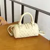 Bolsa Cilíndrica de Mano de Nuevo Estilo Coreano para Mujer Verano 2026, Bolso de Hombro Incrustado con Diamantes, Bolso de Axila, Bolso de Verano para Mujer