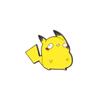 Broche de Pokemon Curioso de Dibujos Animados Versión Q Psyduck Squirtle Pikachu Insignia de Pokemon Lindo