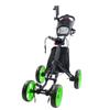 Fabricante transfronterizo de carritos de golf, Carrito de golf plegable de 4 ruedas, Suministros para campos de golf
