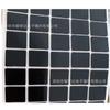 Alfombrilla de Silicona Negra Brillante Antideslizante Adhesivo Trasero Silenciador Alfombrilla de Silicona para Manualidades Almohadilla de Silicona Fija para Pies Cuadrada