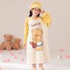 Otoño e Invierno Franela Niñas Pijama Infantil Padre-Hija 2025 Pijama Grueso y Extendido Ropa de Dormir Infantil