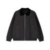 Ropa para Hombre Jie Zhan Chaqueta Detroit de Pana de Costilla 26 Primavera Retro Americano Bloques de Color Solapa Ropa de Trabajo