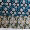 Tela jacquard con relieve de flores vintage, hecha a mano, para ropa, bolsos, manteles, delantales y almohadas.