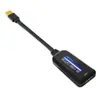 Placa de captura de vídeo HDMI para USB 4K HD USB 2.0 para transmissão ao vivo de jogos de computador e gravação profissional, comprimento do cabo 0,2m