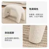 Banquillo Pequeño para el Hogar, Taburete Bajo, Taburete para Sofá, Banco Acolchado Suave, Taburete Popular para Mesa de Café en la Sala de Estar, Taburete Infantil de Madera Maciza, Silla Pequeña