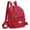 Nova mochila feminina, grande capacidade, adequada para estudantes, viagens casuais, com múltiplos compartimentos