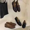 Zapatos Mary Jane con Tira en T de Estilo Retro Francés para Mujer, Zapatos Planos Pequeños de Cuero Versátiles, Novedad Otoño 2026