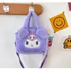 Bolsa de hombro de peluche coolomi de dibujos animados, bolso de mano lindo japonés para chica, bolsa cruzada suave y linda melody para chica, lote