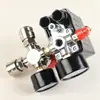 Compresor de Aire Transfronterizo Montaje de Soporte Bama Ensamblaje de Válvula Reguladora de Presión Redonda de Cuatro Agujeros Accesorios de Conector Estilo Europeo Herramientas de Ferretería