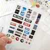 Grupo de Chicos K-Pop Riize Calcomanías para Uñas de Apoyo al Regreso con Forma de Silla Adhesivas Impermeables Calcomanías para Teléfono en Stock