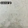 Suministro en Stock: Tela de Poliéster 100% Bordada con Lentejuelas de Copos de Nieve para Vestidos de Boda, Tela para Vestidos de Mujer de Alta Gama al por Mayor