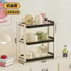 Estante de Almacenamiento para Tazas, Soporte de Escritorio para Vasos de Agua, Estante de Secado Doméstico de Doble Capa, Organizador de Tazas y Tazas de Té para Mesa de Comedor