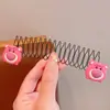 Pente de Cabelo Infantil para Meninas, Pente de Estilização Invisível na Parte de Trás da Cabeça, Acessório de Cabelo de Desenho Animado para Bebês, Pente para Franja e Arrumar o Cabelo