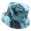 Sombrero de Pescador Tie-Dye de Venta Caliente Transfronteriza para Exportación Sombrero de Cubeta de Doble Cara para Mujer Sombrero de Sol con Estampado de Graffiti 3D para Calle de Otoño