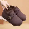 Zapatos Birkenstock Esponjosos Estilo Caliente para Mujer 2026 Nuevos Zapatos de Algodón Cálidos de Invierno para Mujer Zapatos Peludos Casuales Retro