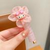 Kulomi niños rollo teléfono línea pelo anillo pelo niña Sanrio banda de goma niña trenza cuerda cabeza venta al por mayor