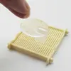 Almohadilla para el pie con clip redondo pequeño, almohadilla para el antepié, gel para los dedos del pie, anti-rozaduras, anti-dolor, antideslizante para el antepié, absorción de impactos, plantilla de media talla