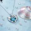 Knn-1047 Diseño de Nicho Collar de Delfín para Mujer Dibujos Animados Cadena para Clavícula Transfronteriza Lujo Accesible Accesorios de Colgante de Gama Alta