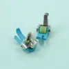 Pie Prensatelas de Rodillo de Plástico para Máquinas de Coser Domésticas, Máquina de Pedal Antigua, Pie Prensatelas Multiusos de Rodillo, Pie Prensatelas de Plástico para Telas Gruesas y Delgadas