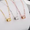 Collar de Plata de Ley S925 con Forma de Cintura Pequeña Tendencia en Xiaohongshu y Douyin para Mujer, Colgante Finamente Elaborado en CNC, Cadena para Clavícula Chapada en Oro de 18 Quilates