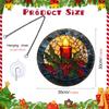 TYU549-568 Colgante Navidad Yeti Acrílico Cadena de Hierro Colgante Vacaciones Ventana Porche Adorno Decorativo