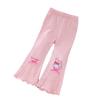 Pantalones de Niña Primavera y Otoño Estilo Nuevo Pantalones Acampanados Infantiles Pantalones Largos Casuales Delgados Modernos Estilo Coreano para Niñas Leggings Versátiles