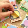 Notas Adhesivas Animales Creativas Lindas Ins Estudiantes Premios Adhesivos Dibujos Animados Pequeños Regalos Papelería Regalos para Niños
