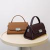 Bolso de Mano de Piel de Vaca Nuevo Estilo Transfronterizo Bolso Tote Pequeño Hecho a Medida para Mujer, Suministro del Fabricante, Bolso de Piel Genuina para Mujer, Bolso Cruzado, Bolso de Hombro