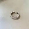 Anillo Brillante de Zirconia para Mujer, Diseño de Nicho, Lujo Ligero, Sensación de Alta Gama, Anillo para Dedo Índice Completamente de Diamante, Extremadamente Hermoso y Exquisito