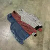 Moda Masculina e Feminina 2026 Novo Estilo Gótico Street Harajuku Moletom com Zíper Listrado Roupas Transfronteiriças Europeias e Americanas