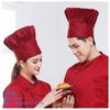 Gorro de algodón para chef, mono de trabajo, gorro de chef para hotel, cocina, restaurante, cantina, gorro de chef, tienda de repostería, gorro de pastelería
