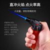 Punto de tratamiento especial moxibustión encendedor especial pistola pulverizadora de puros para el hogar encendedor inflable a prueba de viento llama azul recta aromaterapia