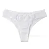 Calcinha feminina de cintura baixa que cobre metade do quadril, estilo europeu e americano, calcinha de renda oca sexy personalizada, renda francesa transparente