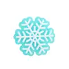 Novo Anel de Floco de Neve para Festivais de Inverno, Decoração de Festa, Festa de Aniversário Anel de Floco de Neve Transfronteiriço