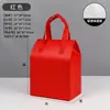 Bolsa de Papel Kraft de Alta Calidad para Llevar Bolsa Térmica para Llevar Bolsa de Empaque para Llevar Postre Té con Leche Pastel Logo Personalizado
