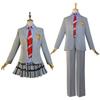Abril es tu mentira porque Gongyuan Kaoru porque tiene el uniforme escolar Ma Gongsheng, uniforme de cosplay, ropa de animación para mujer