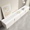 Alfombrilla de Mesa para Mueble de TV de PVC Moderno y Sencillo Tela Impermeable Estilo Ins Rectangular Sala de Estar Alfombrilla Larga para Mesa Cubierta de Tela para Zapatero