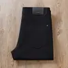 Otoño/Invierno 2024 nuevos pantalones casuales rectos de negocios gruesos con caída de alta calidad, elásticos de nailon, antiarrugas, sin planchado para hombre