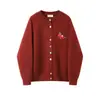 Chaqueta suéter de pelo de poni abotonada, suave y elegante, estilo coreano, nueva colección de principios de otoño 2026, top de punto de cuello redondo