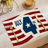 Tapetes de Mesa Americanos Mais Vendidos na Amazon Cross-Border para o Dia da Independência Americana, Tapetes de Mesa do 250º Aniversário Americano, Toalhas de Mesa Decorativas